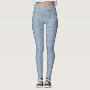 Legging Textura Clássica De Arenque De Osso - Timel Sem Co