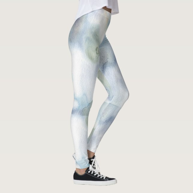 Legging Textura de Fundo Papel Abstrato (Direita)