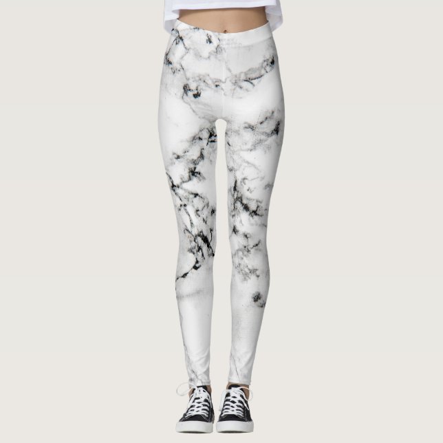 Legging Textura de mármore (Frente)