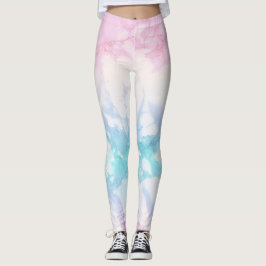 Legging Textura de Pastel Marble