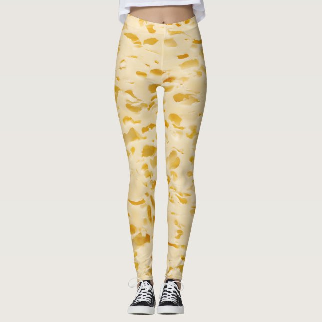 Legging Textura de queijo, furos característicos (Frente)