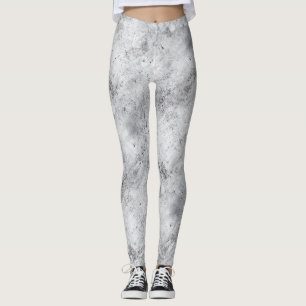Legging Textura de Reboco de Concreto Leve com Deterioraçã
