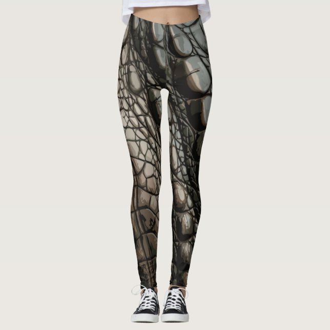 Legging Textura do Gator (Frente)