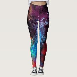 Legging Textura multicolorido