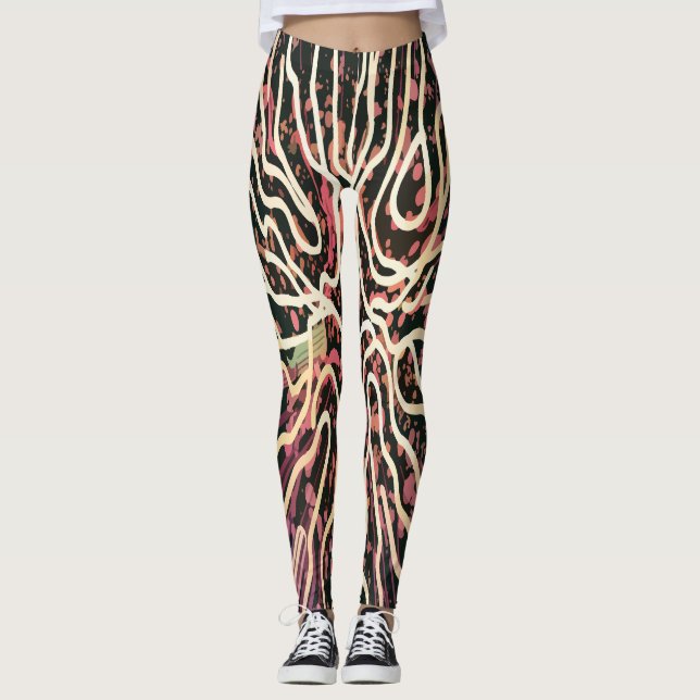 Legging Textura riscada (Frente)