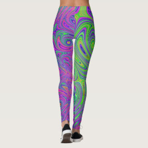 Legging texturas psicodélicas