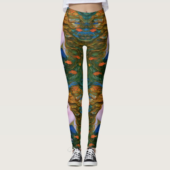 Legging “Thalassa” - Mulheres na Água (Frente)