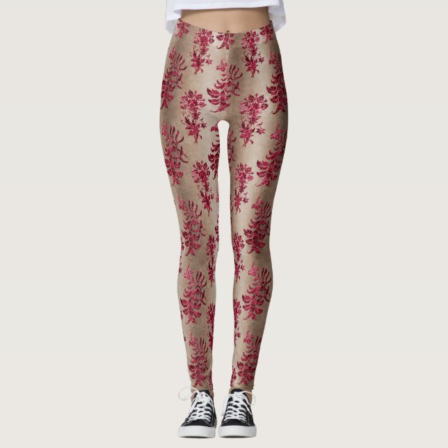 Legging The Claret Velvet Series Design 7 (Frente)
