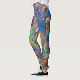Legging "The Dourado Guardian from Unsee", por Paul Buică