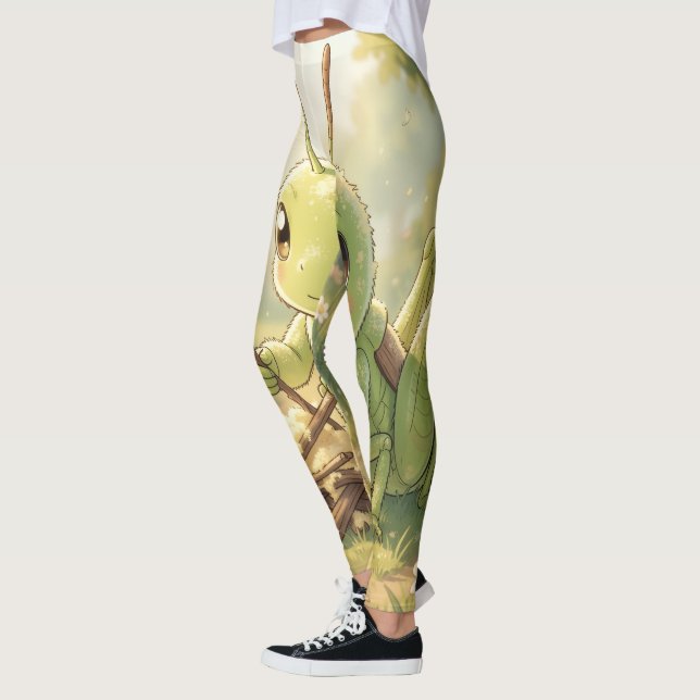 Legging The Grasshopper and the Nectar Artwork (Esquerda)