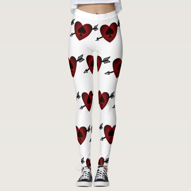 Legging Thunder_Cove Cupid Black Spade (Frente)