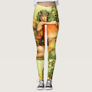 Legging Thunder_Cove da fada do Cogumelo