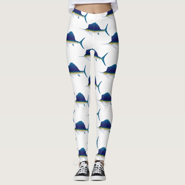 Legging Thunder_Cove de Peixe-vela (Frente)
