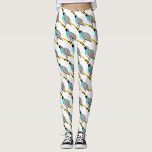Legging Thunder_Cove de Quail com gargalo azul