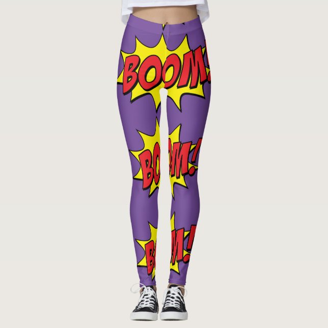 Legging Thunder_Cove do Boom do Cartoon (Frente)