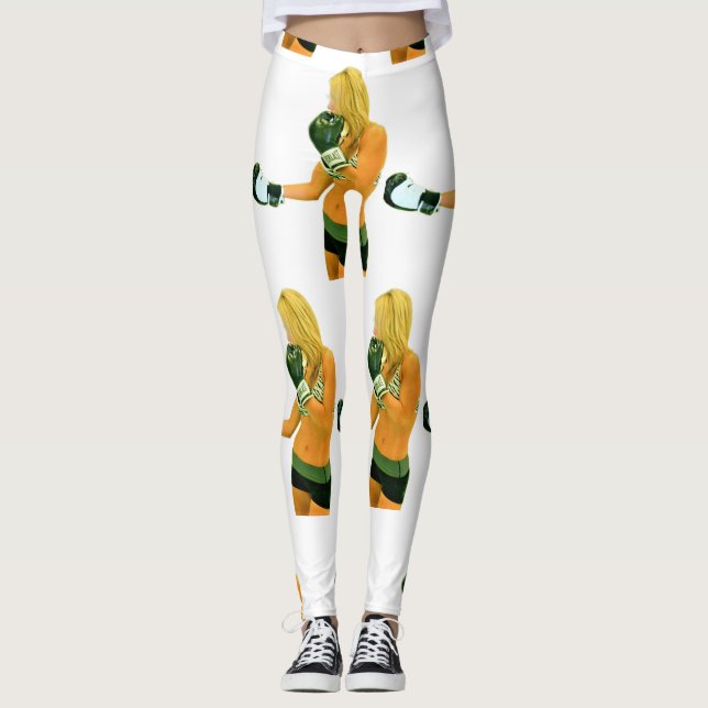 Legging Thunder_Cove do modelo de Malhação feminino (Frente)