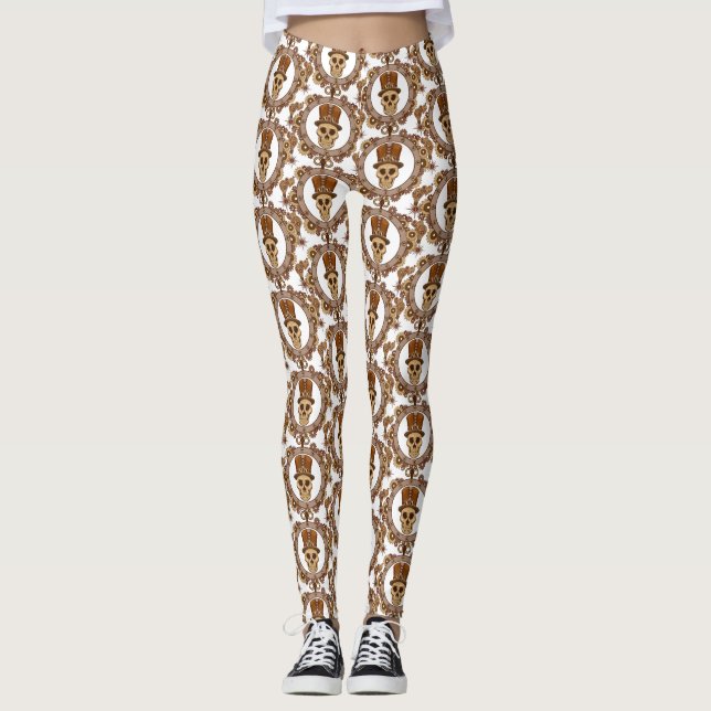 Legging Thunder_Cove do Tema do Topo do Tema Steampunk (Frente)