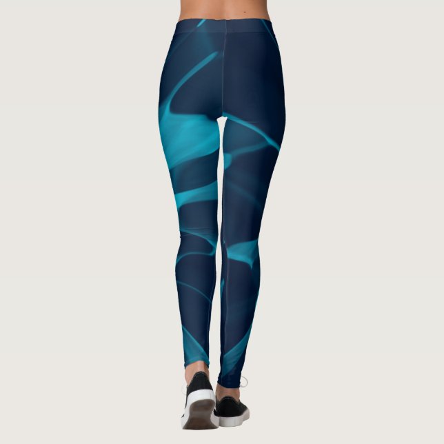 Legging Tie-dye azul (Verso)