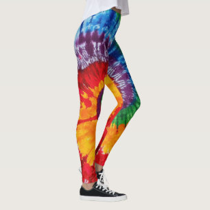 Legging Tie Dye Psychedelic Pattern