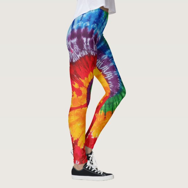 Legging Tie Dye Psychedelic Pattern (Direita)