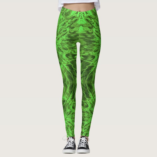 LEGGING TIE DYE VERDE  (Frente)
