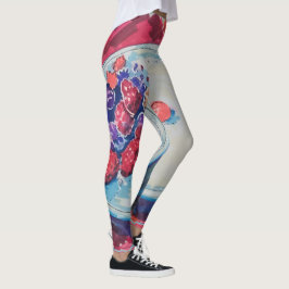 Legging Tigela de Frutas Vermelhas