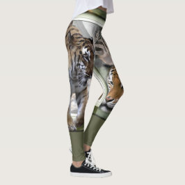 Legging Tiger Giraffe Zebra Print