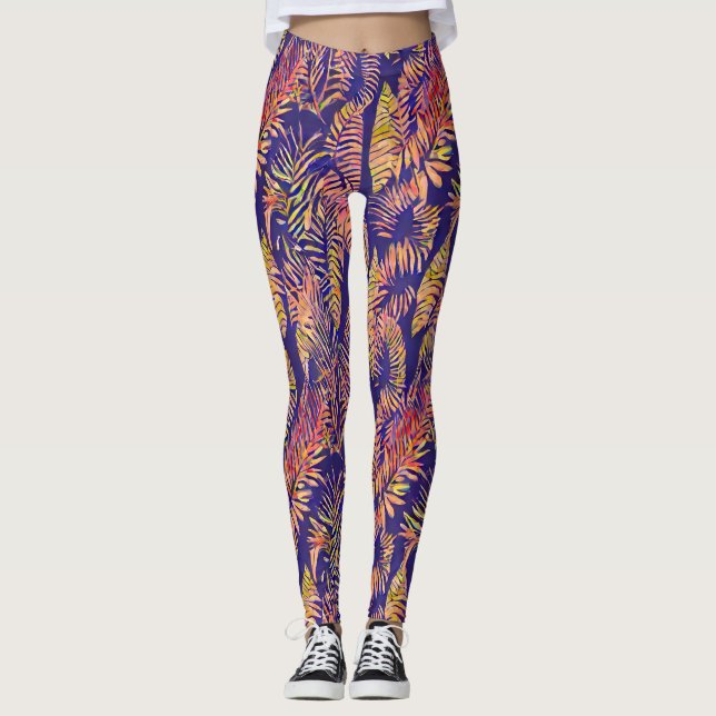 Legging Tiger Leaf (Frente)