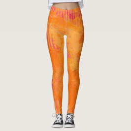 Legging Tiger Orange