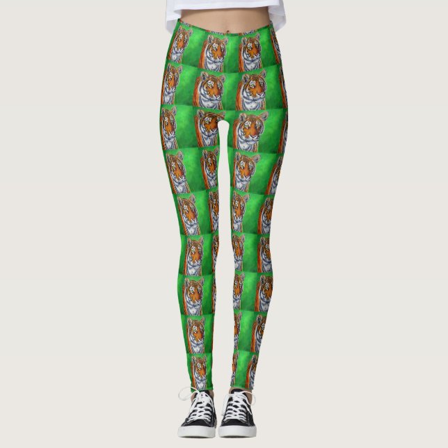 Legging Tiger Painting (Frente)