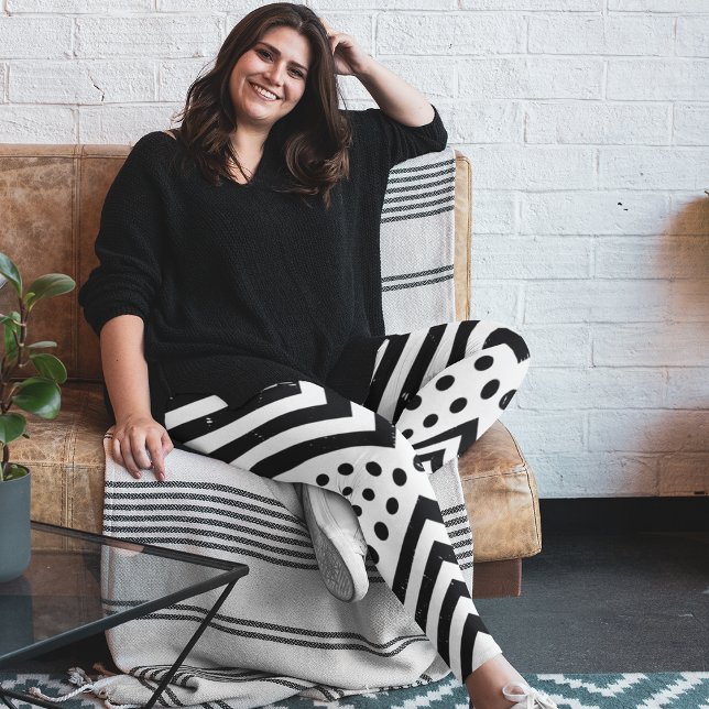 Legging Tiger Polka Art (Criador carregado)