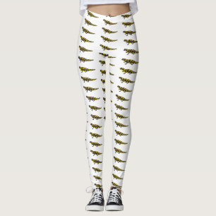 Legging Tiger salamander cartoon