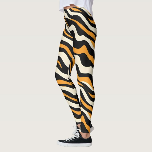 Legging Tiger Stipes Pattern (Esquerda)