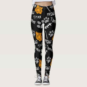 Legging Tiger Tamer Negro Ortoado