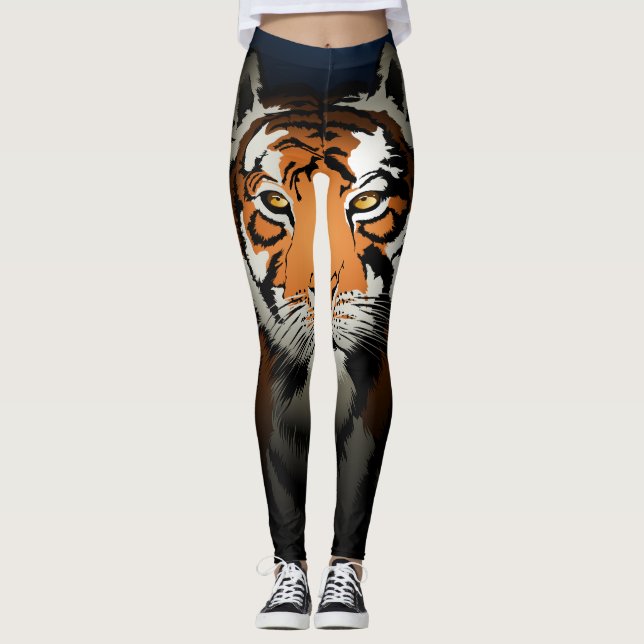 Legging Tigre à noite (Frente)