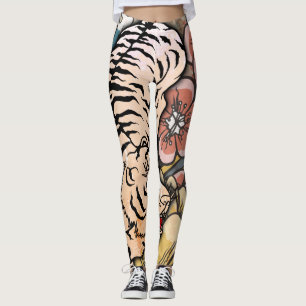 Legging Tigre Branco