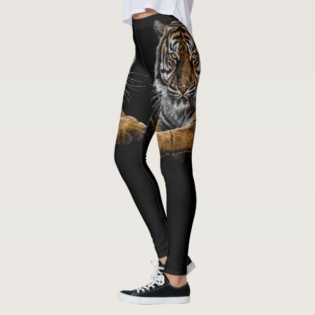 Legging Tigre Selvagem Selvagem Selvagem (Esquerda)