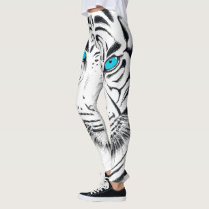 Legging Tigre-Tigre Branco