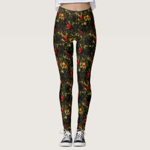 Legging Tinir todas as caneleiras dos enfeites de natal da