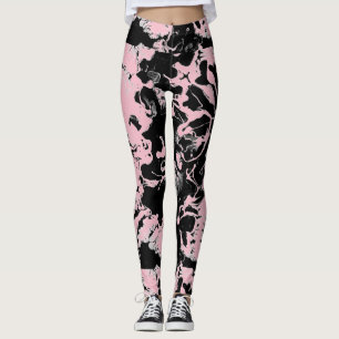 Legging Tinta abstrato Wet
