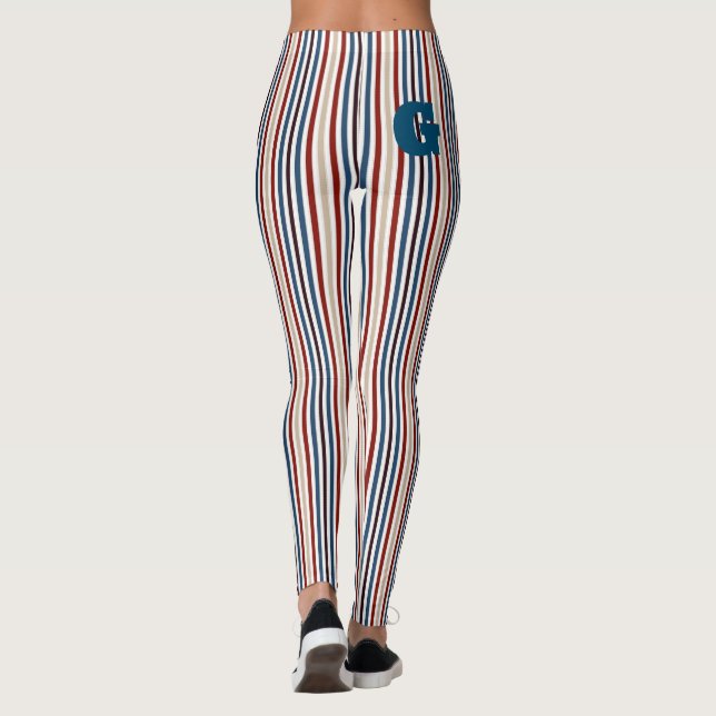 Legging Tinta Moderna em Escala (Verso)