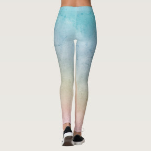 Legging Tinta Rosa Aqua