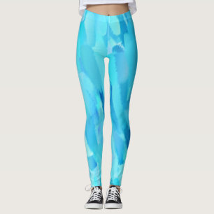 Legging Tinta Turquesa