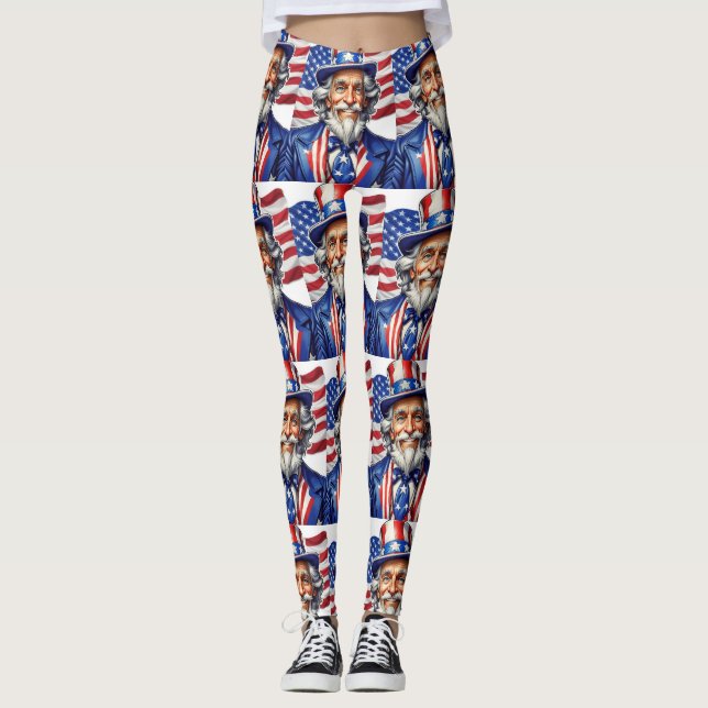 Legging Tio Sam USA (Frente)