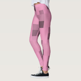 Legging Tipo de som/padrão preto