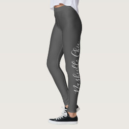 Legging tipografia bonitinha do NASHVILLE CHIC|