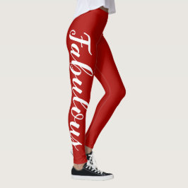 Legging Tipografia Fabulosa