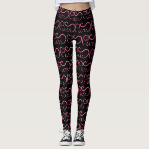 Legging Tipografia Miadora ROSA