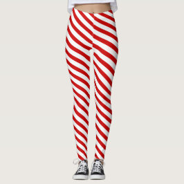 Legging Tiras de Canas Doces Festivas