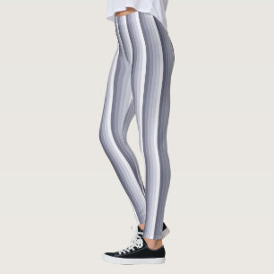 Legging Tiras de sombra cinza azul